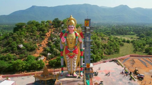 Salem Murugan Temple -  World Tallest 146 Feet