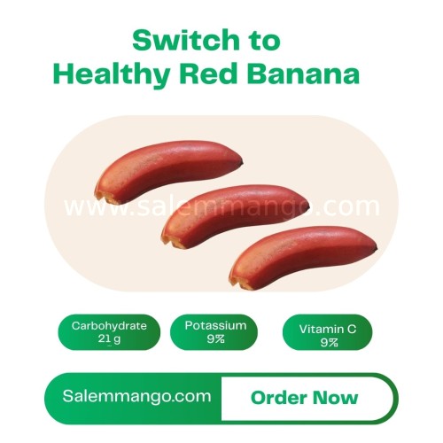 Organic Red Banana online | Sevvalai palam