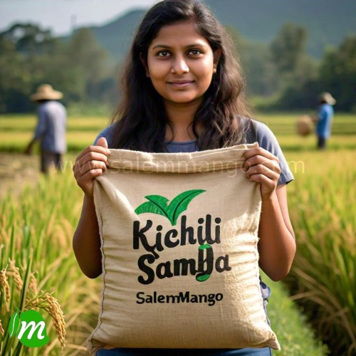 Salem attur kichili samba rice online | 25 kg bag