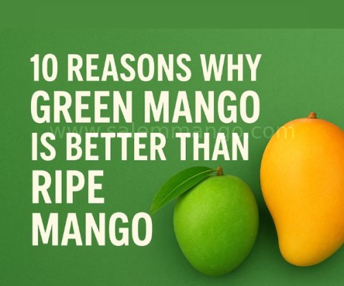 Why Green Mango Is Better Than Ripe Mango 