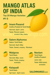 Mango Atlas of India 2026 | Top 25 Mango Varieties