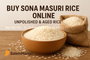 Buy Sona Masuri Rice Online |Unpolished|Aged Rice 