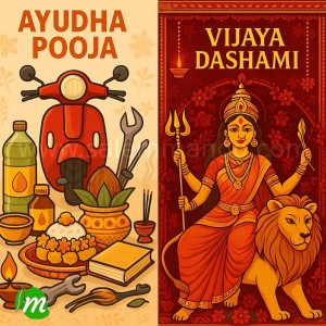 Ayudha Pooja & Vijayadashami,Dussehra 2025