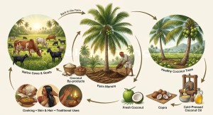 How to grow coconuts Organic with Low cost guide 
